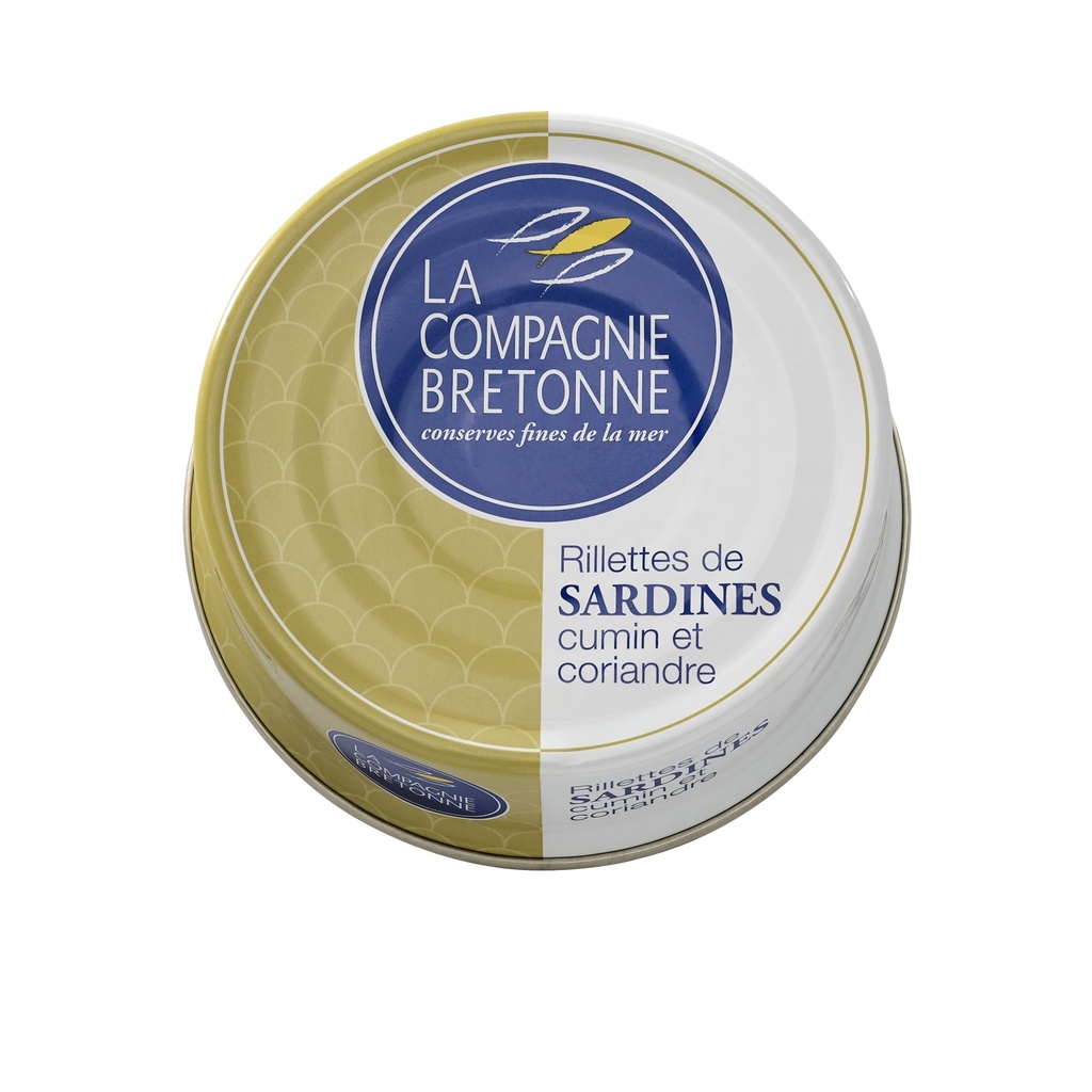 RILLETTES DE SARDINES CUMIN ET CORIANDRE