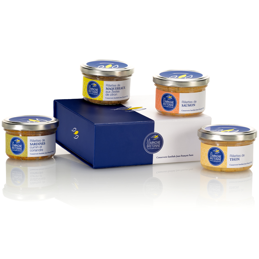 Coffret "4 rillettes"