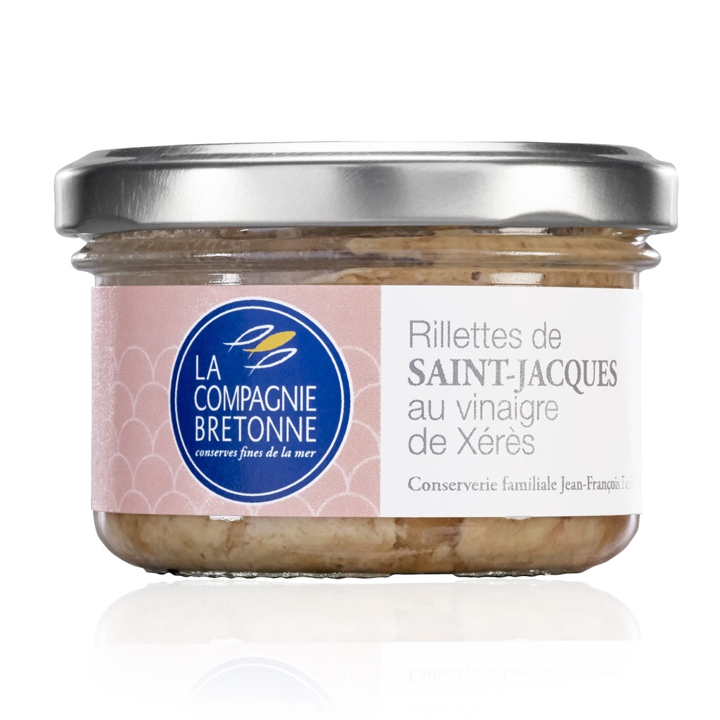 Rillettes de Saint-Jacques au vinaigre de Xérès 90g