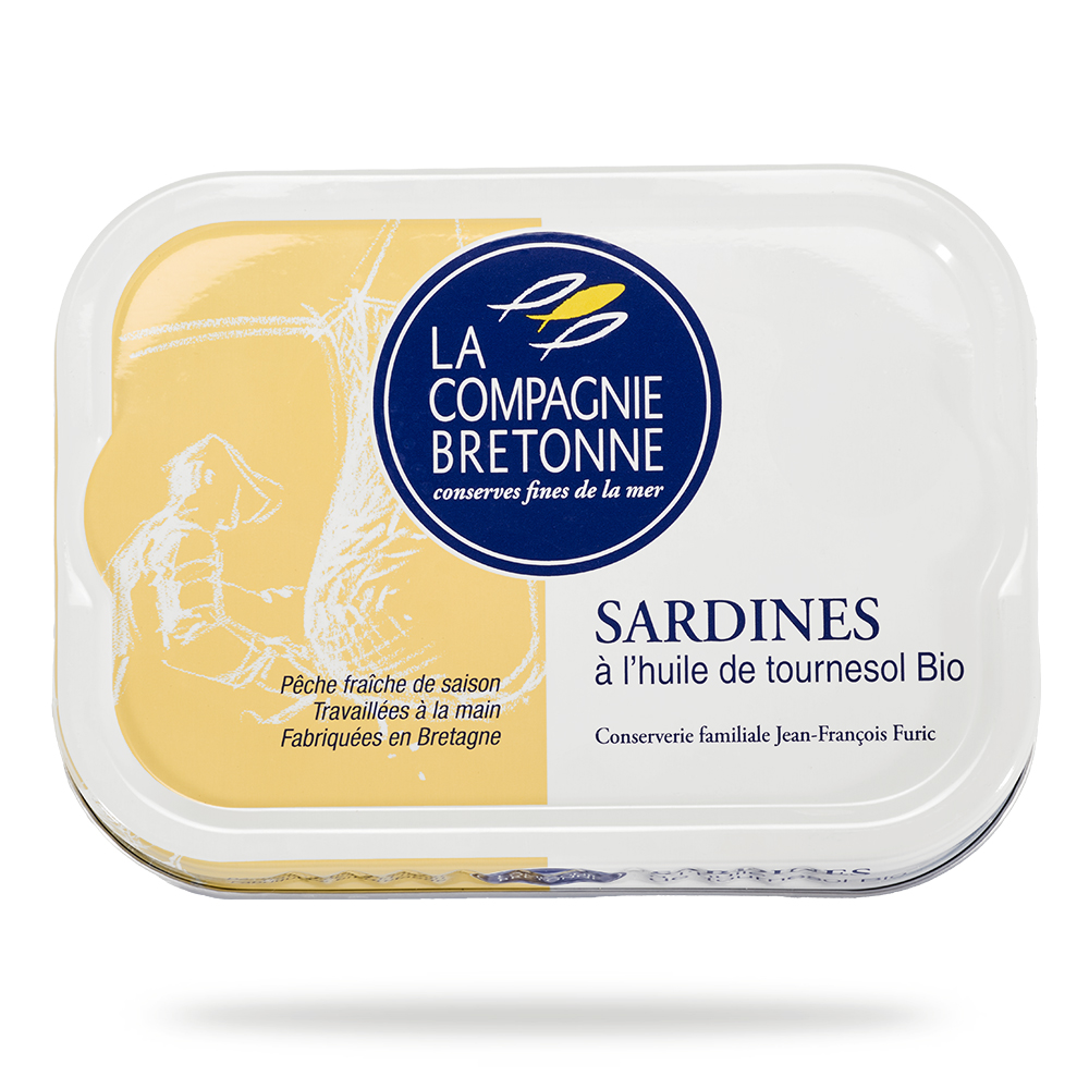 [0314] SARDINES À L'HUILE DE TOURNESOL BIO