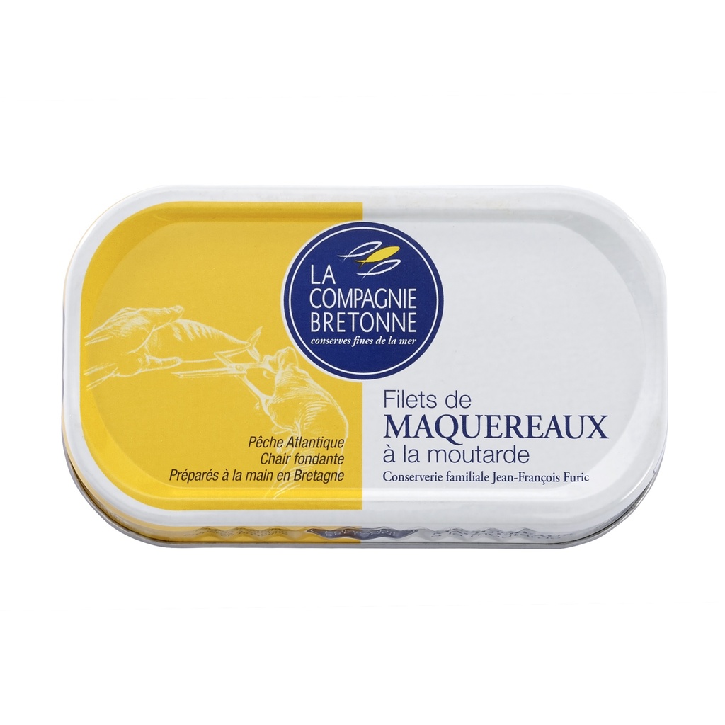 Filets de Maquereaux à la moutarde 113g