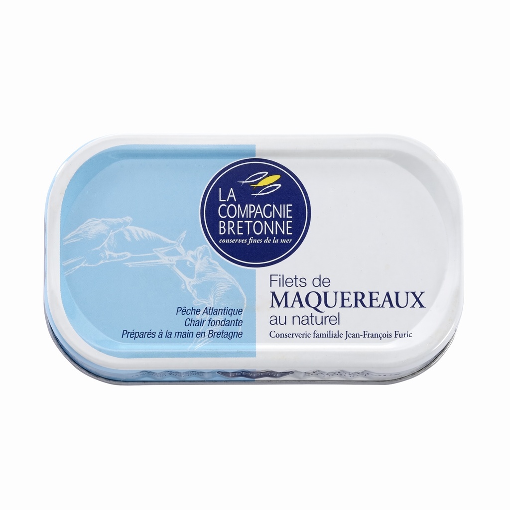[0405] FILETS DE MAQUEREAUX AU NATUREL 118g