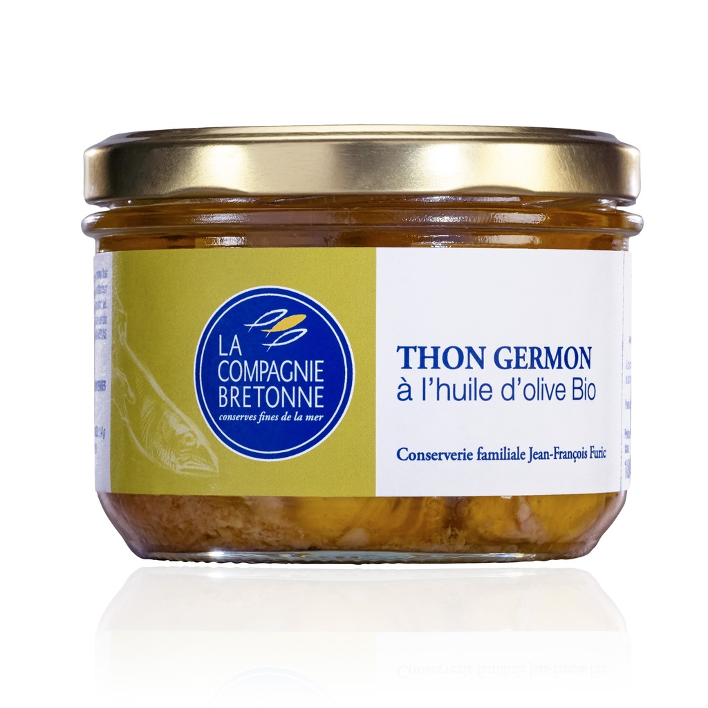 [0521] THON BLANC GERMON À L'HUILE D'OLIVE BIO 180g