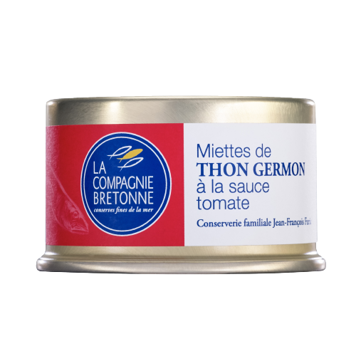 Miettes de Thon blanc Germon à la tomate 135g