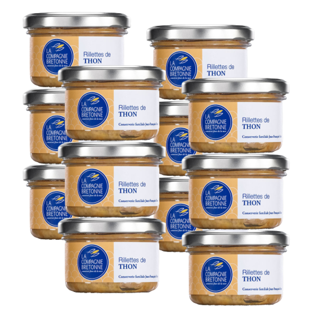 Lot de 12 Rillettes de Thon 90g
