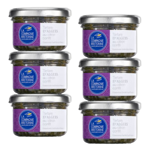 Lot de 6 Tartare d’algues au citron confit