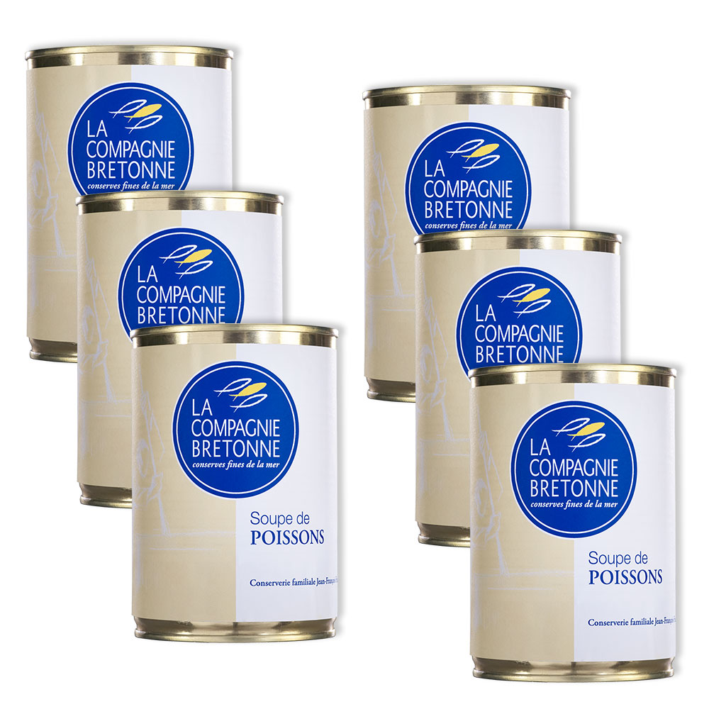 SOUPE DE POISSONS 404g