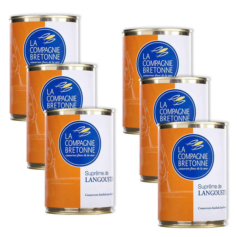 Lot de 6 Suprême de langoustines 404g