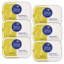 [2310] Lot de 6 Sardines à l’huile d’olive Bio