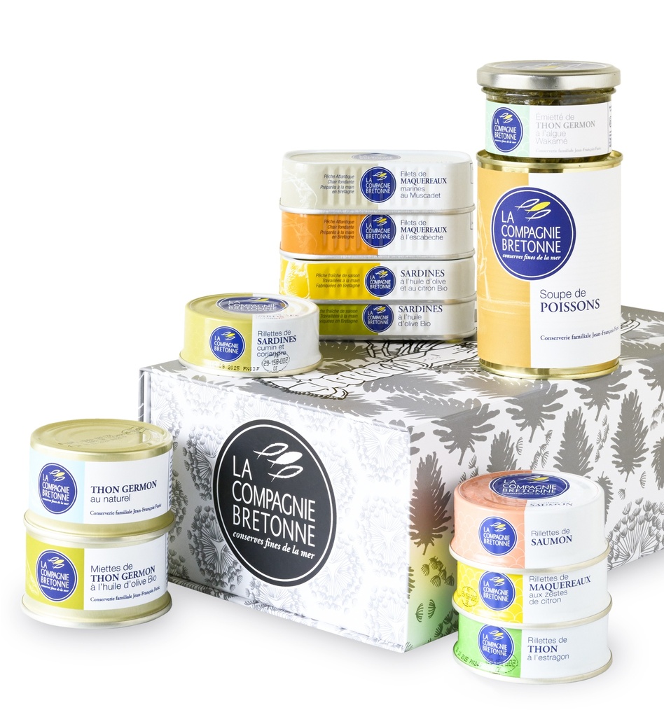 L’assortiment gastronomique de 12 spécialités