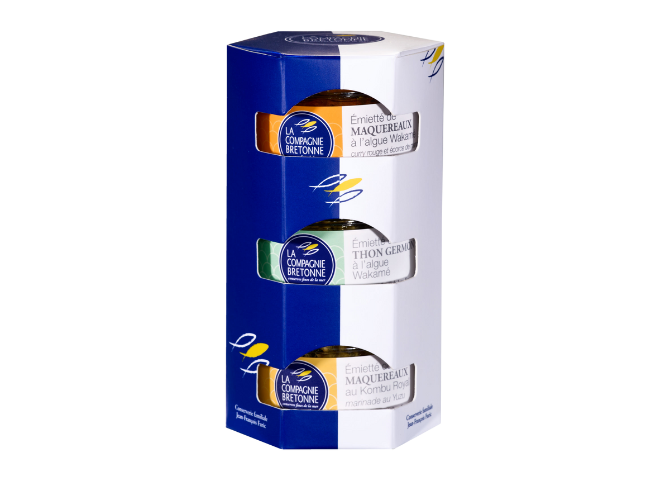 Coffret découverte 3 émiettés