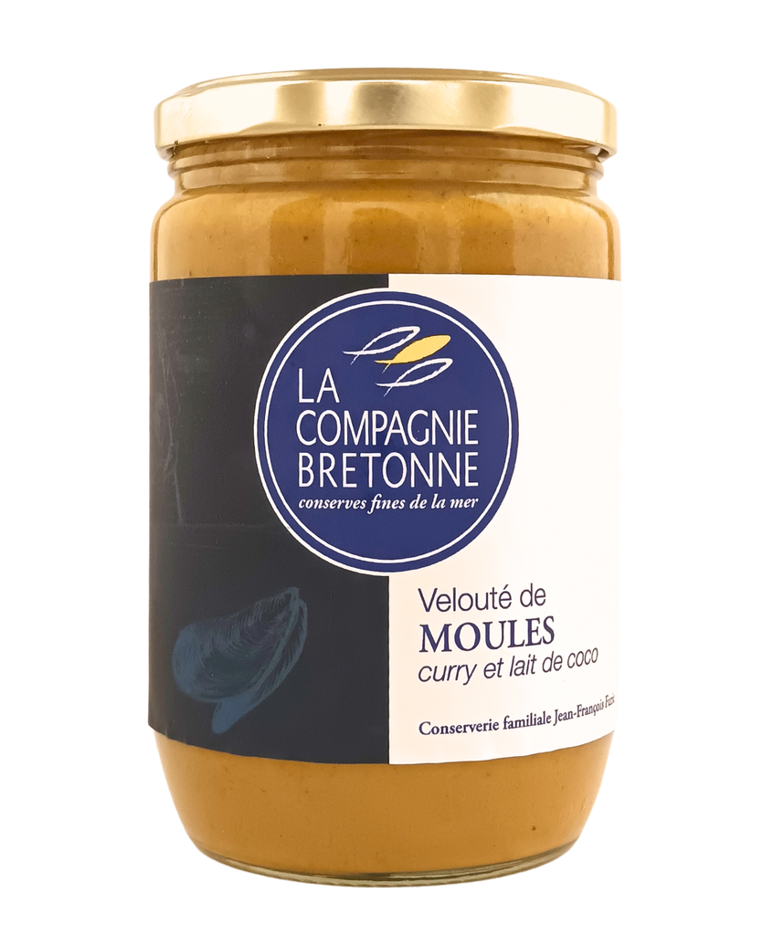 Velouté de moules, curry et lait de coco 570g