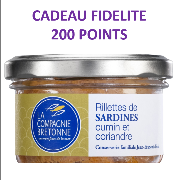 CADEAU FIDELITE 200 POINTS