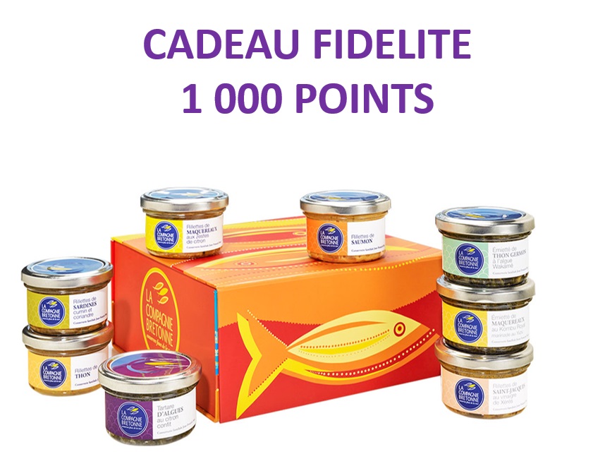 CADEAU FIDELITE 1000 POINTS