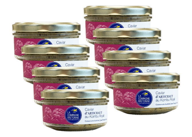 CAVIAR D'ARTICHAUT AU KOMBU ROYAL