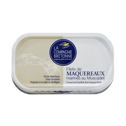 [0400] Filets de Maquereaux marinés au Muscadet 118g