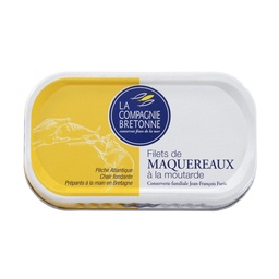 [0401] Filets de Maquereaux à la moutarde 113g