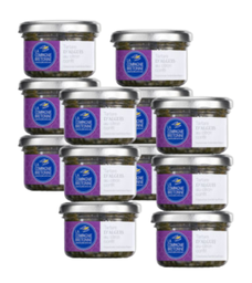 [2165] Lot de 12 Tartares d’algues au citron confit