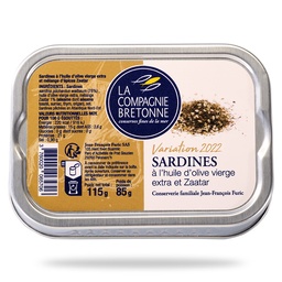 [0345] Sardines à l’huile d’olive vierge extra et Zaatar