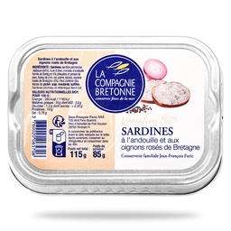 [0346] Sardines à l'Andouille et aux Oignons rosés de Bretagne