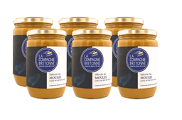 [2215] Lot de 6 Veloutés de moules, curry et lait de coco 570g