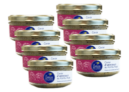 [2171] Lot de 8 caviars d'artichaut au kombu royal