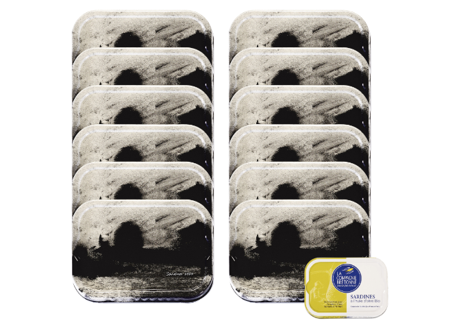 [2341] Lot de 12 sardines à l’huile d’olive vierge extra bio - millésime 2023